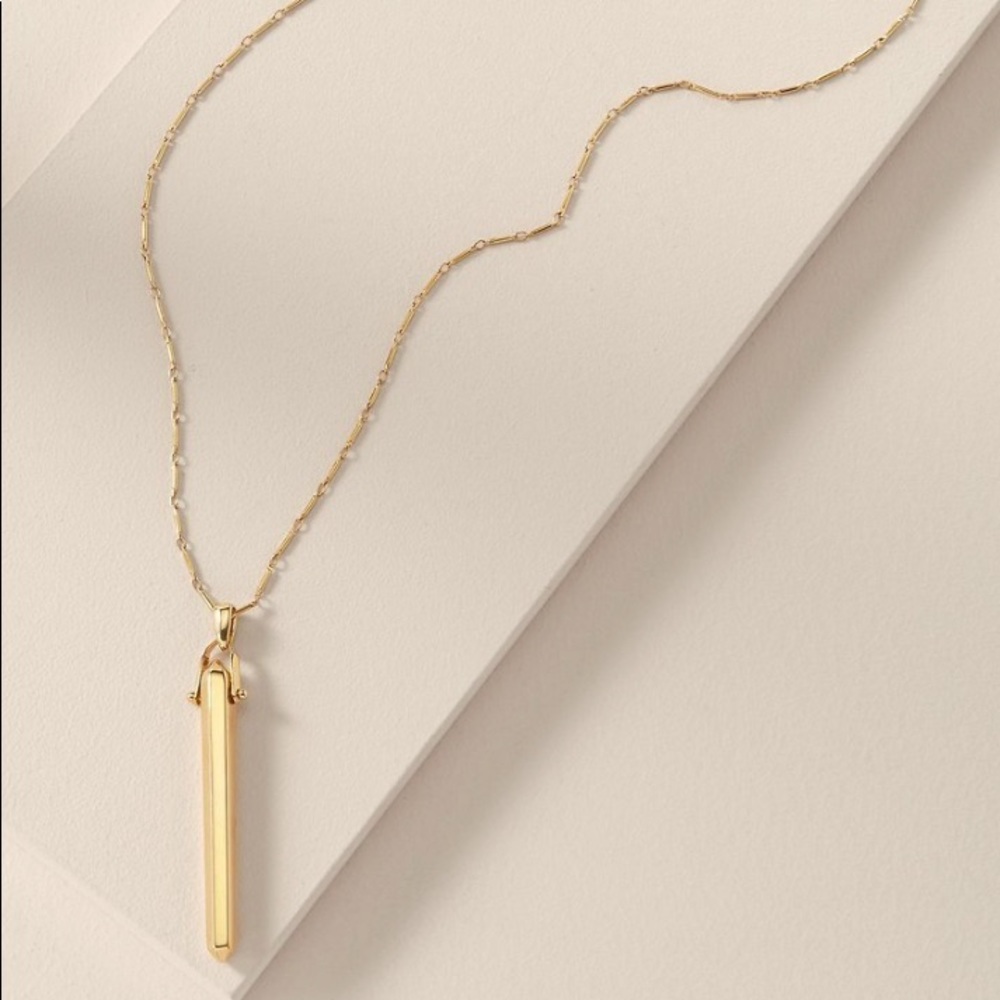 Stella & Dot Rebel Pendant Necklace, Gold